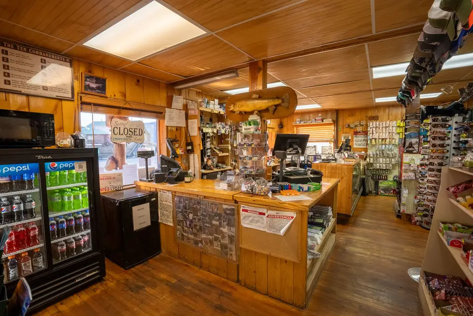The Trading Post checkout counter